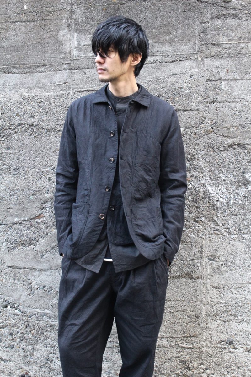 OM1810911. ASYMMETRY SEAM JACKET WITH LAYERED VEST. ZIGGY CHEN. 18SS