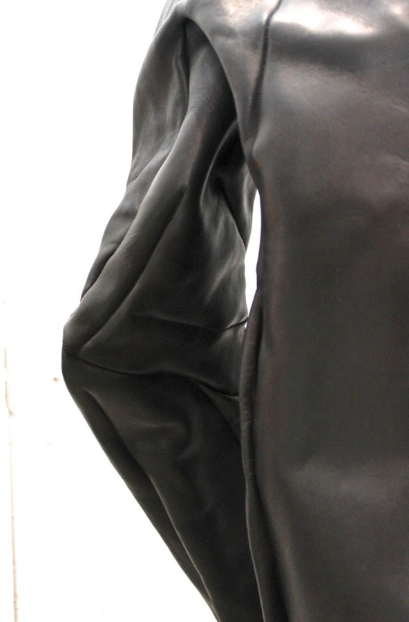DISTORTION Leather Jacket. DIS-LJ-01-LV-HC Black. « GULLAM グラム 