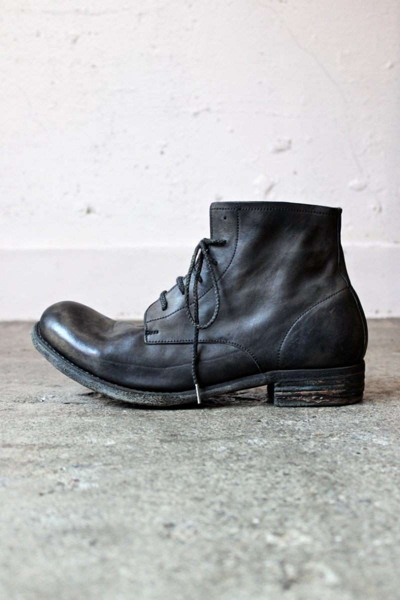 A DICIANNOVEVENTITRE (A1923) . Donkey Ankle Boot. 06B. ANTHRACITE