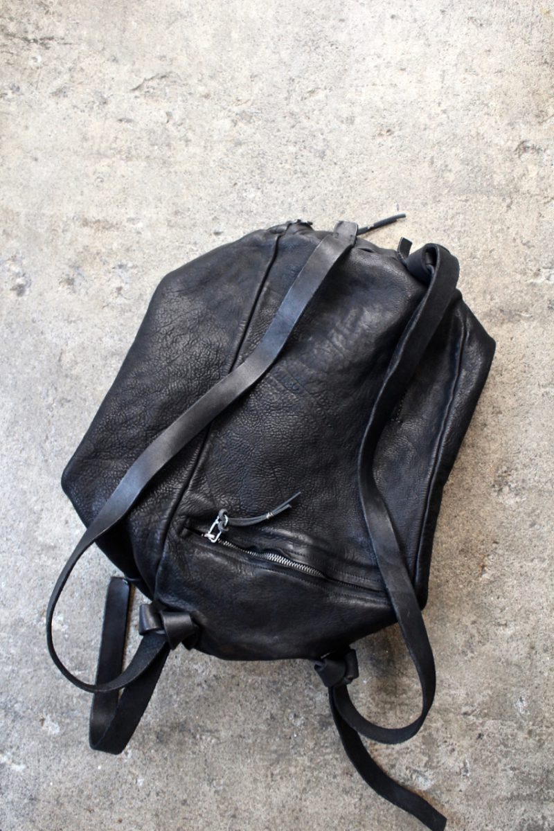 Luca Bianchini. A025. 2 ways bag. Calf leather/ oxidized 925 