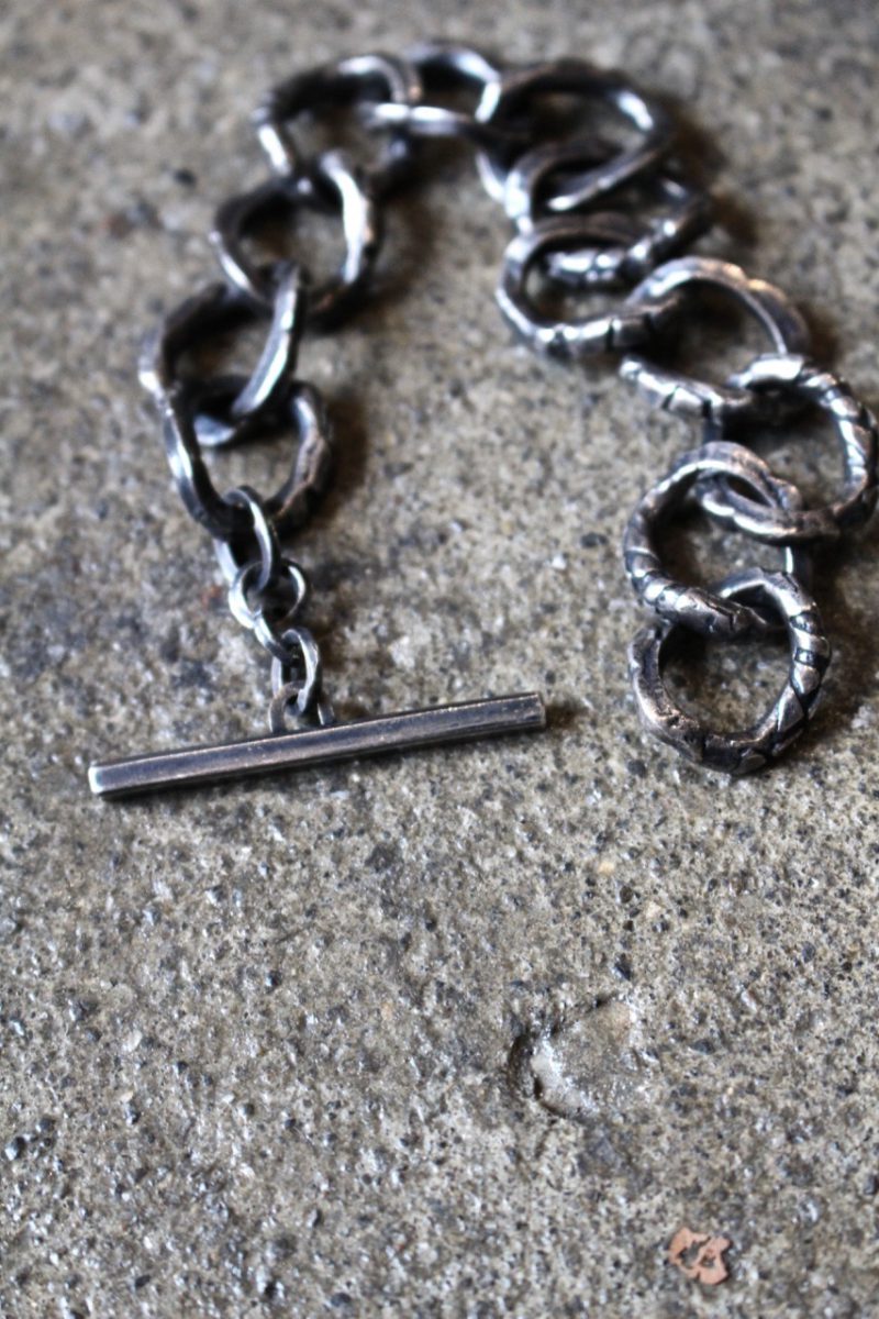 MUTATION Chain Bracelet. GASPARD HEX. Sterling Silver 925