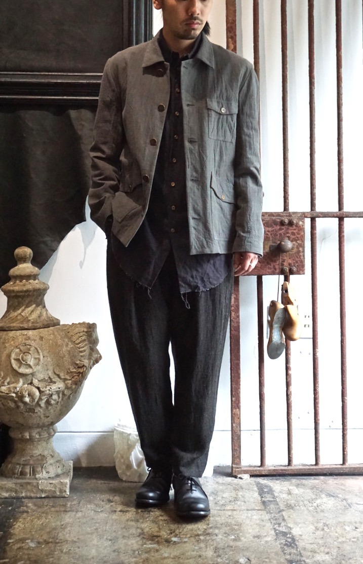 メンズAraki Yuu 5B Work Jacket Baggy Pants