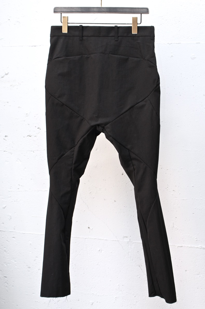 FP-6PLP-01. Forced 6 Pocket Long Pants. Black. LEON EMANUEL BLANCK