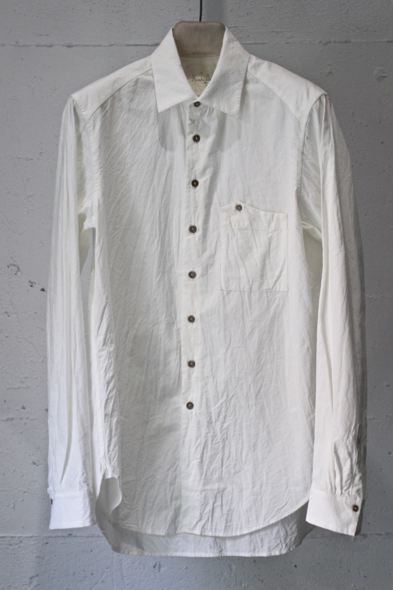 SES01-FIKOCO03. Regular Shirt. White. Araki Yuu. « GULLAM グラム ...