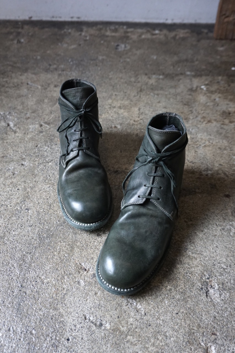 No.993. Laced Up Boots. CV31T( Military Green ). GUIDI. « GULLAM 