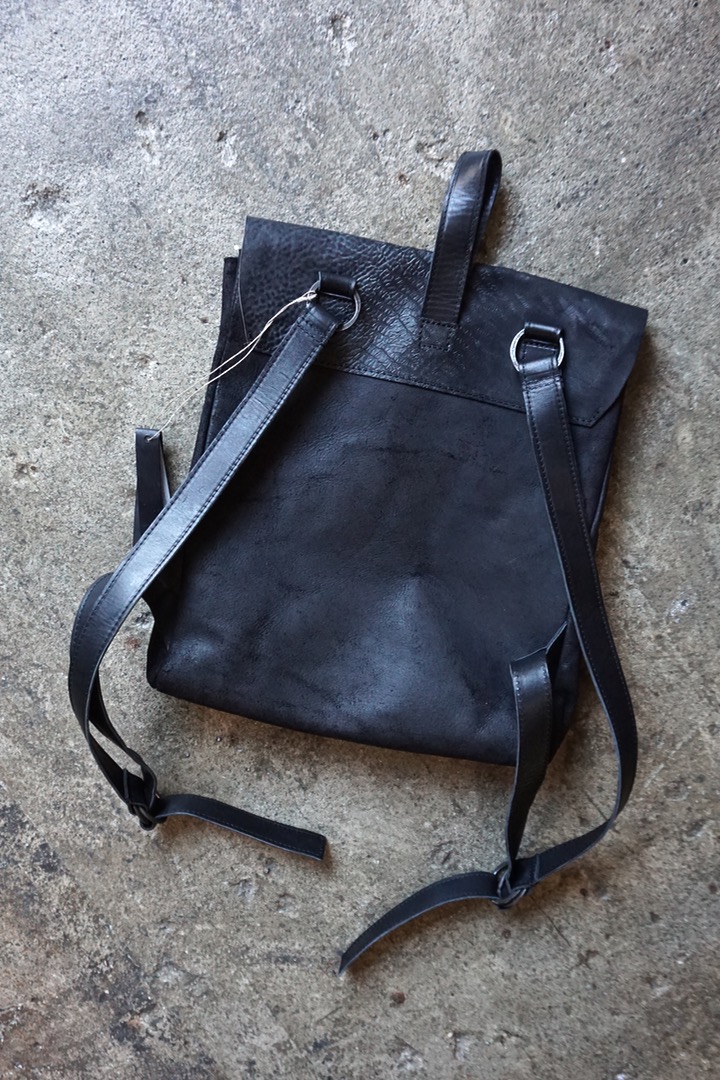 GULLAM EXCLUSIVE. Doctor Backpack. GUIDI Culatta Reversed Leather ...