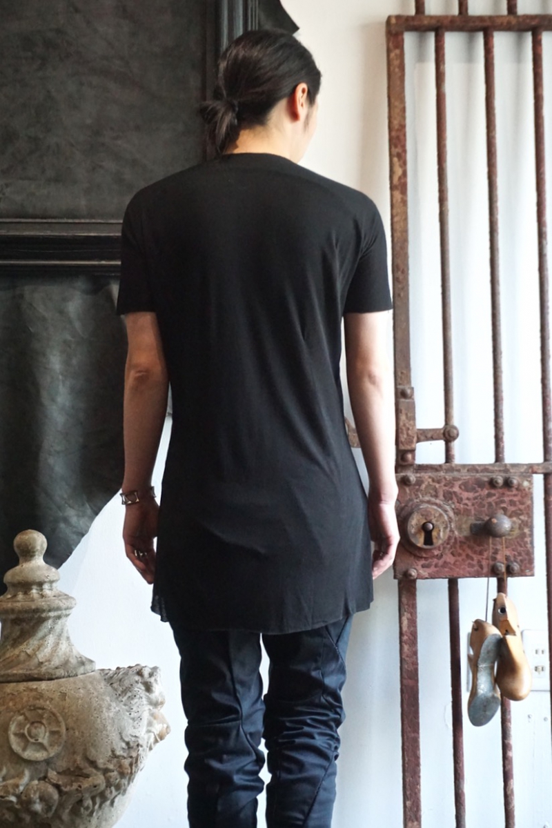 FP-M-GST-01. Forced GS T-shirt. Black. LEON EMANUEL BLANCK