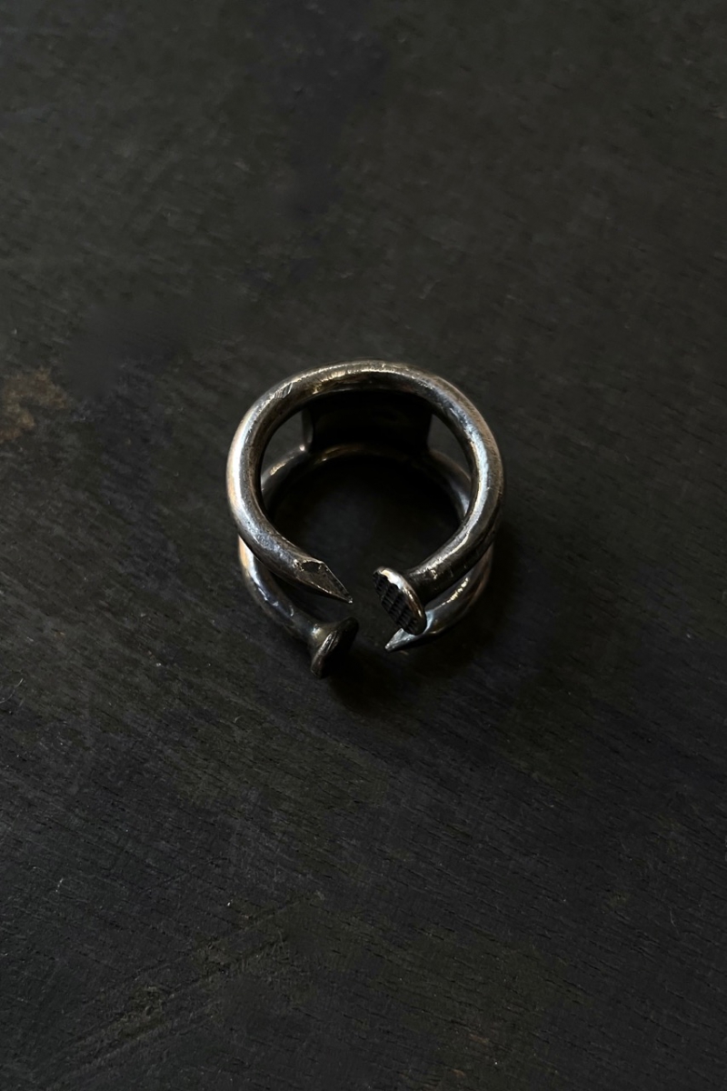 Guidi Silver Nail Ring