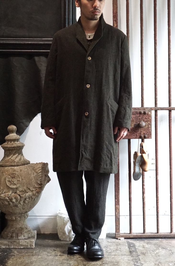 TEC08-TEKUWO01. Worker Coat. Forest Green. Araki Yuu. « GULLAM ...