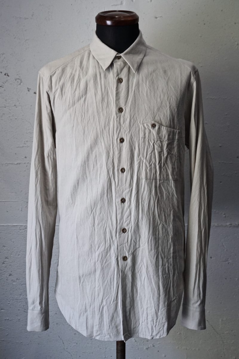 TWS01-TWSBCJP. Regular Shirt / Small Collar. Grey. Araki Yuu ...