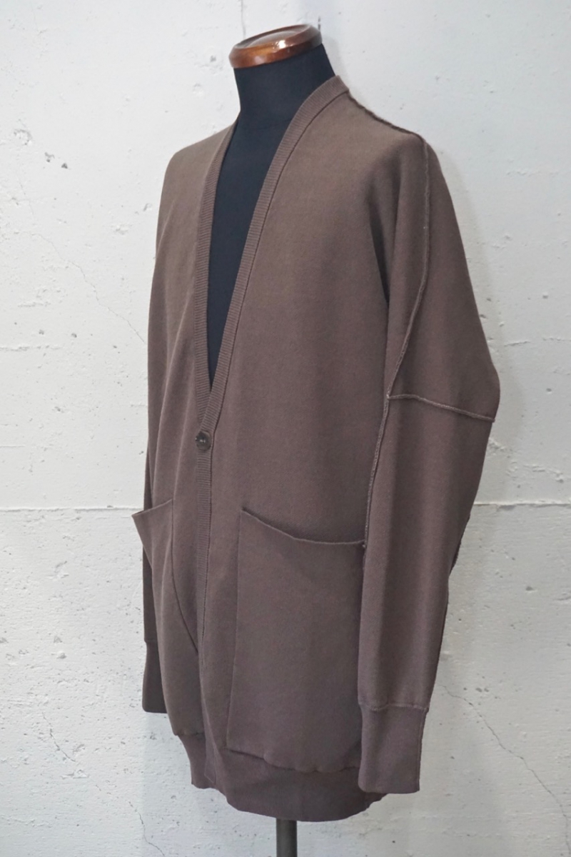 KTS-CMH. Cardigan Cotton. Beige Gray. DEVOA. « GULLAM グラム 