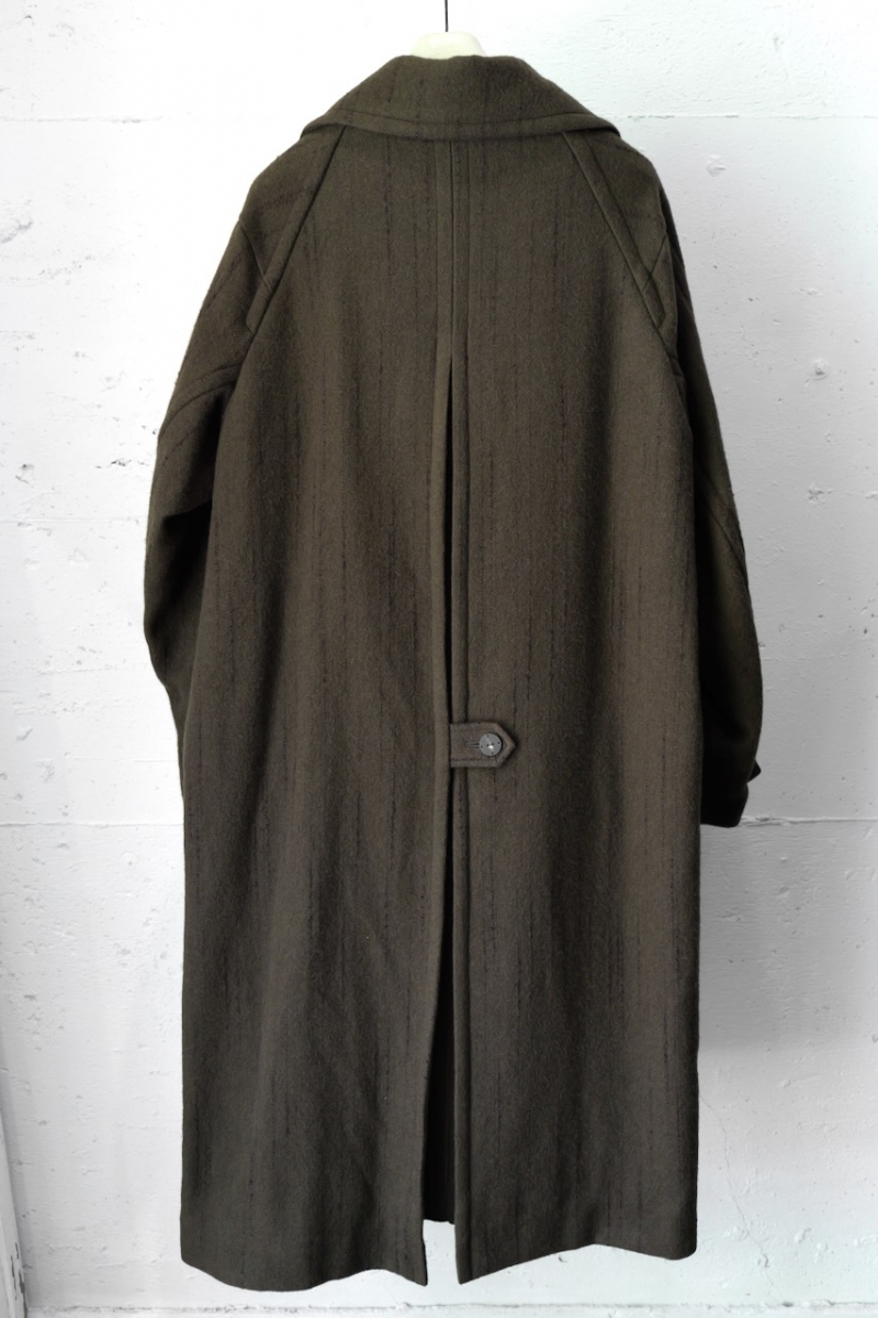 CTI-SVCC. Coat Virgin Wool. Dark Olive. 2024AW. DEVOA. « GULLAM グラム セレクトショップ